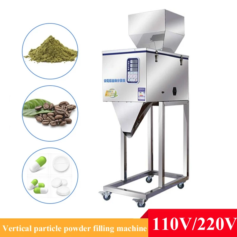 

Granule Powder Packing Filling Machine Japan Semi-automatic Vertical Digital Control Filler Coffee Beans Particle Powder