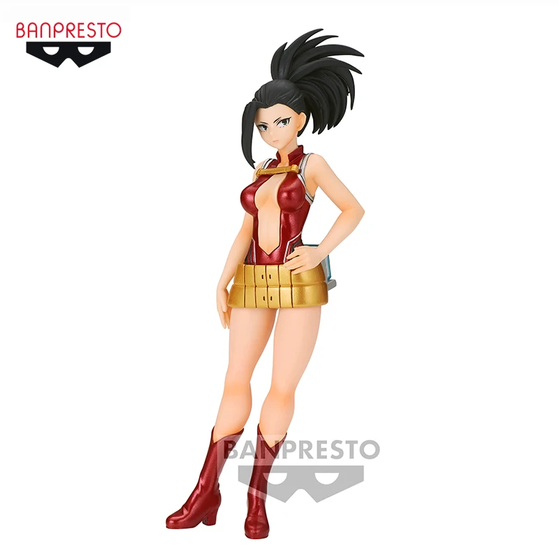 

Original BANPRESTO My Hero Academia AOH YAOYOROZU MOMO Age of Heros 17CM PVC Anime Figure Action Figures Collection Model Toys
