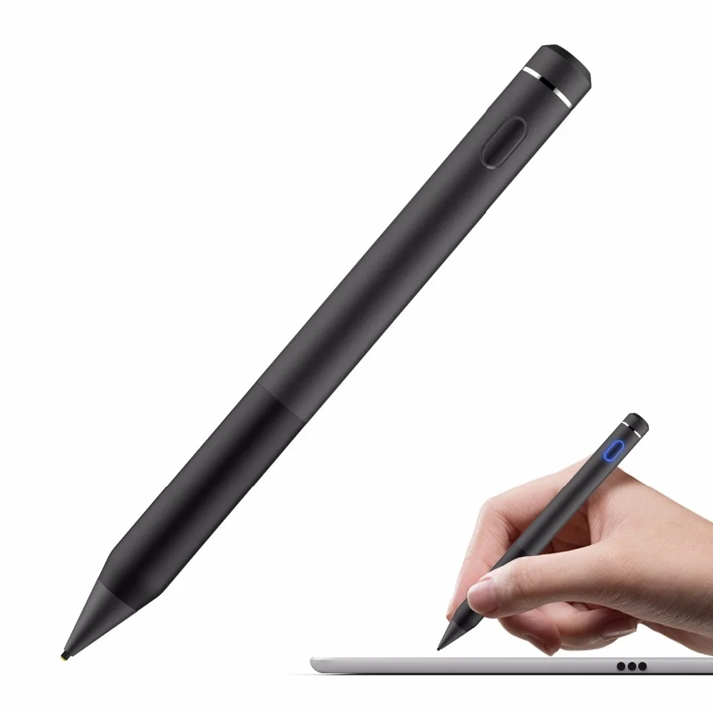 

Active Stylus Pen, High Precision and Sensitivity Point 1.5mm Capacitive Stylus, for Touch Screen Devices Tablet/Smartphone