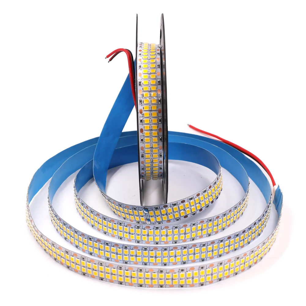 

12V 24V LED Strip IP21 IP67 Waterproof Warm / Cool White 2835 480LEDs/m Flexible Ribbon Tape Light Lamp For Home Decoration