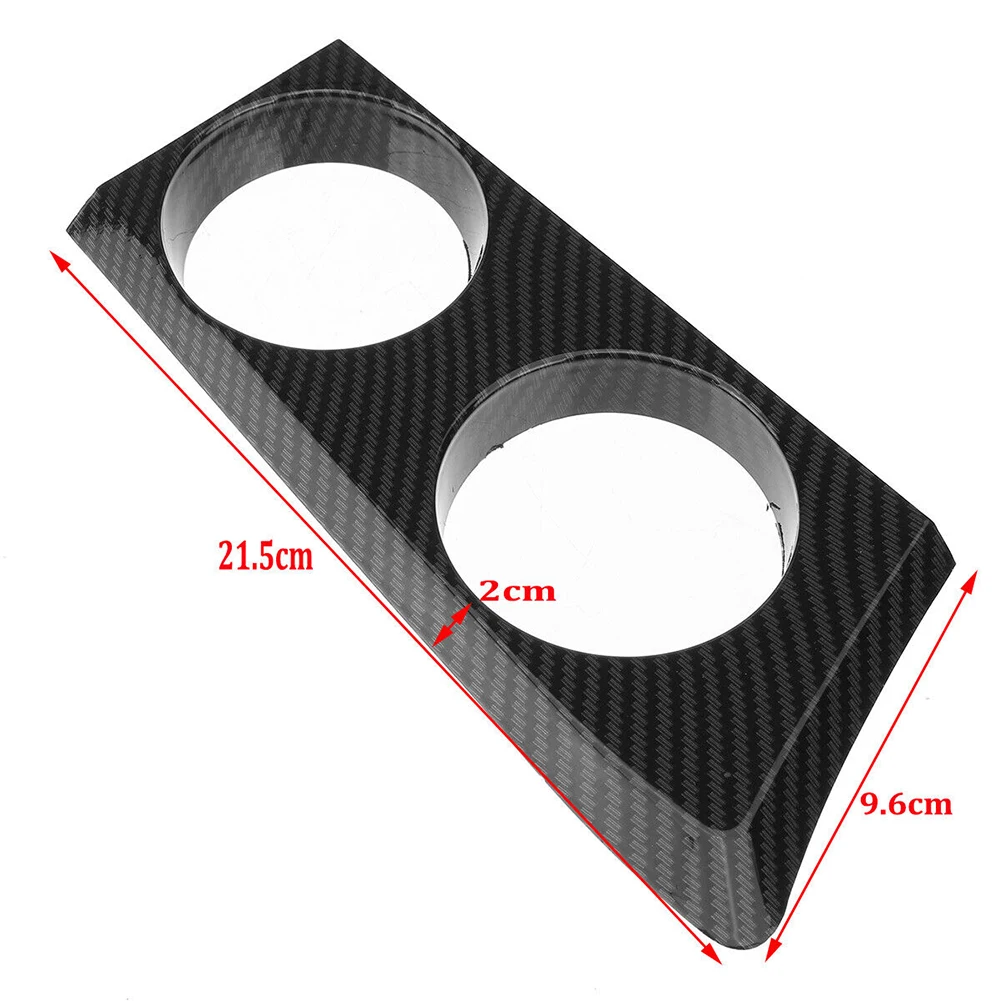 

Accessories High Quality Hot Sale 1pcs For BMW 1 Series E87 E81 E82 E88 Cup Holder Cup Holders ABS Plastic Carbon Fibre