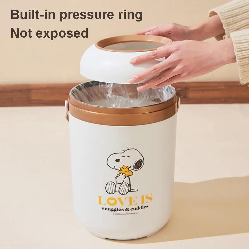 Портативное мусорное ведро с эффектом снега оригинальное бытовое устройство