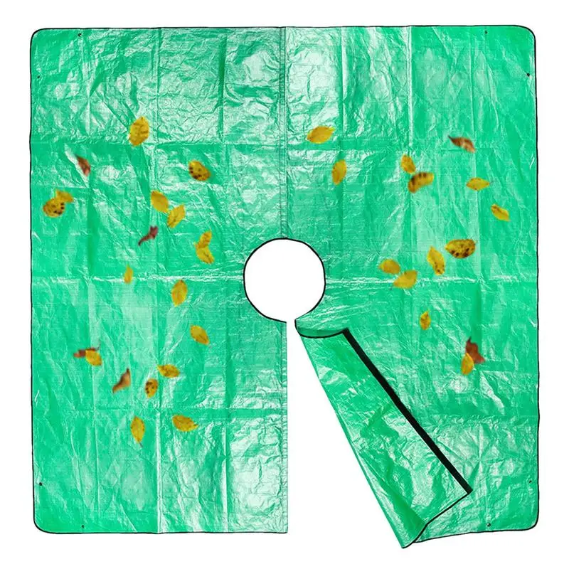 

Landscape Pruning Tarp Shrub Trimming Tarps With 12in Hole Pruning Trees Tarp Pruning Drop Cloth For Artificial Grass Tree