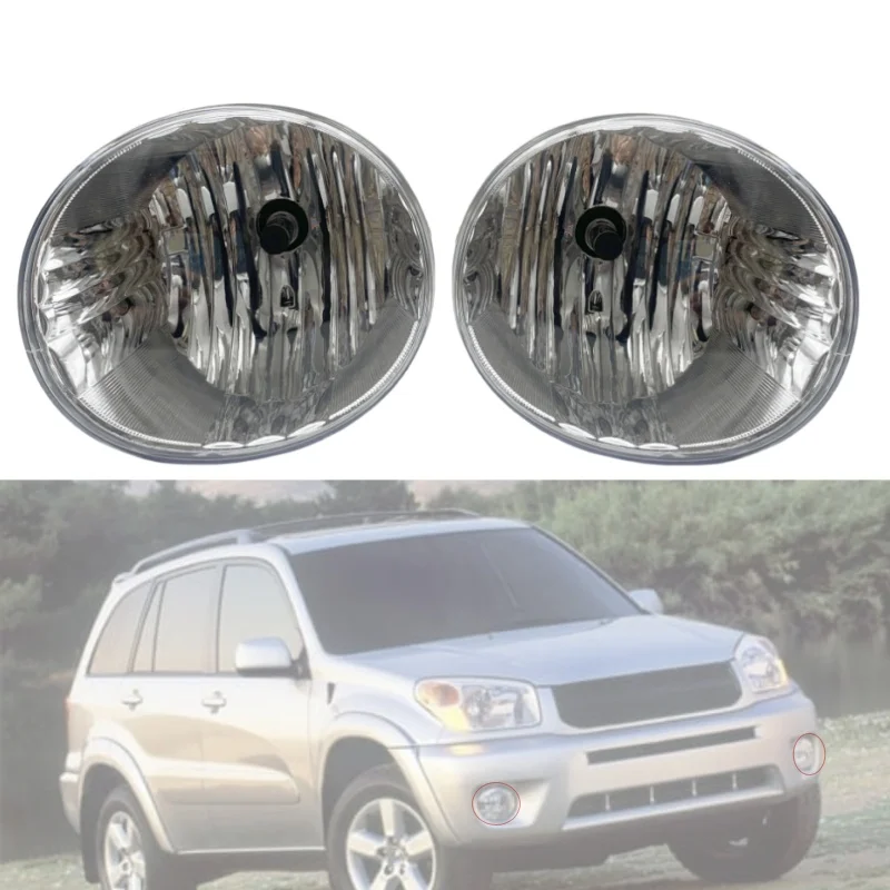 Фото Автомобильные Противотуманные Фары В Сборе Для Toyota Rav4 Hilux 4 Runner Lexus ES330 — Сменный Комплект Линз И Кронштейнов Д... №1