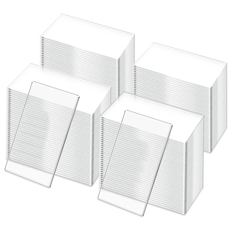 

50Pcs Clear Acrylic Place Cards Wedding Guest Names Table Seating Blank Cards
