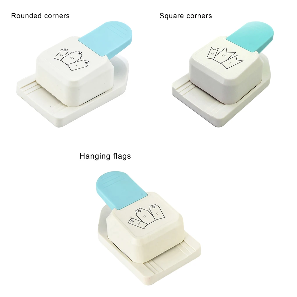 

Zinc Alloy Kids Rounded Corner Punch Portable DIY Replacement Scrapbooking Photo Handwork Tag Maker Punching Tool