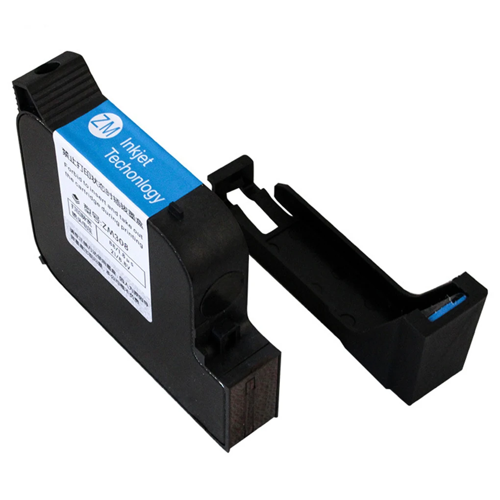 

Ink Cartridge Professional Inkjet Printer Inks Lightweight Portable 12 7mm 0 5 Durable Fast Drying Ink Date Number Black