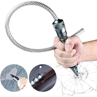 portable wire self defense whip defense staff portable martial arts kudo whip for combat quick strike personal safety tool