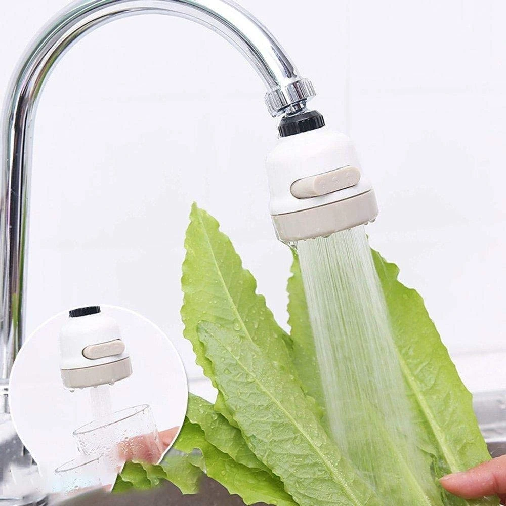 

3 Modes Aerator Faucet Water Saving Filter High Pressure Spray Nozzle 360 Degree Rotate Flexible Aerator Diffuser