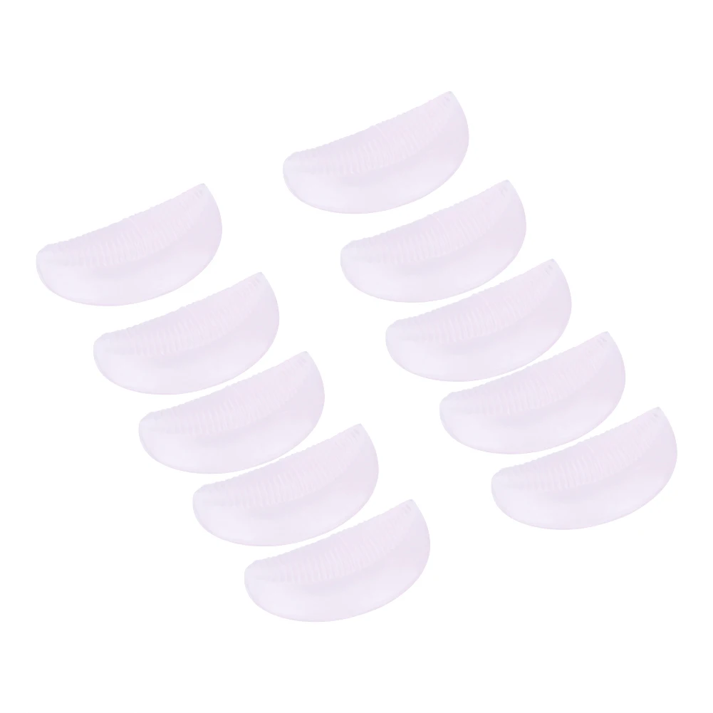 

5 Pairs/Pack Eyelash Silicone Pad Permanent Eyelash Curling Root Lifting Fake Eyelashes Curling Pads Auxiliary Beauty Assistant