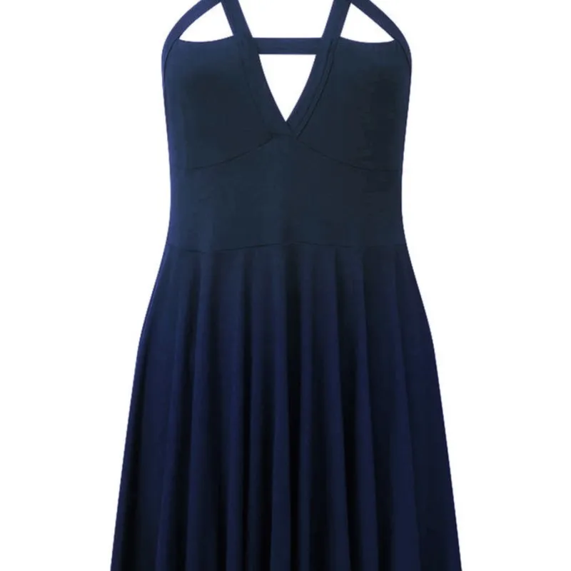 SUSOLA женское новое летнее бандажное платье сексуальное вечернее с лямкой на шее