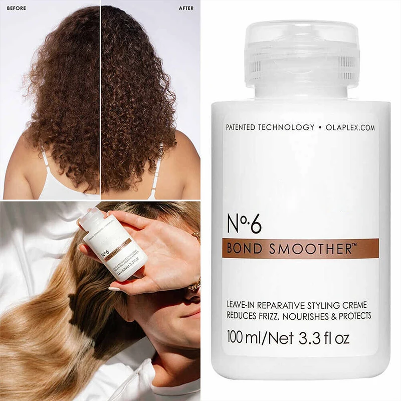 

Original NO6 Bond Smoother Broken Frizzy Hair Repairing Hair Damage Treatment Professional Hair Care Products N6 100ml