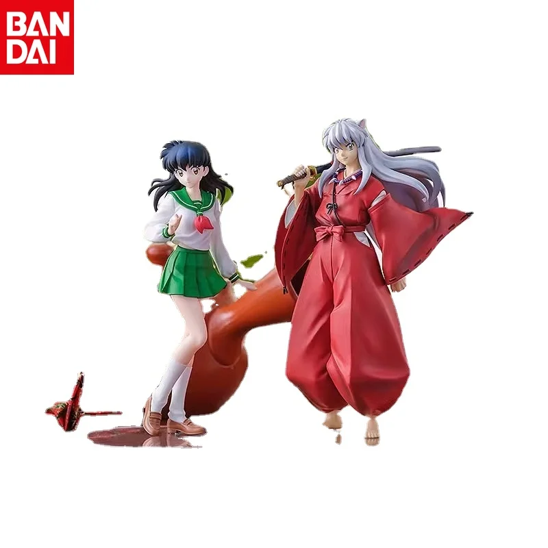 Фото Фигурки героев японского аниме BANDAI, фигурки героев аниме Inuyasha Sesshoumaru, игрушки для детей №2