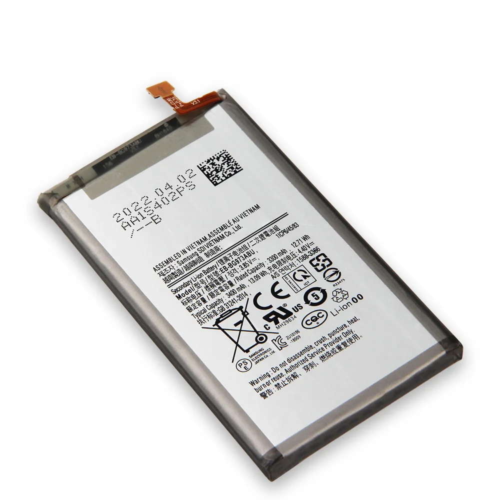 Фото Батарея замены EB-BG973ABU для телефона SAMSUNG Galaxy S10 X SM-G9730 EB-BG973ABE емкостью 3400 мАч Батарея замены EB-BG973ABU для телефона SAMSUNG Galaxy S10 X SM-G9730 EB-BG973ABE емкостью 3400 мАч