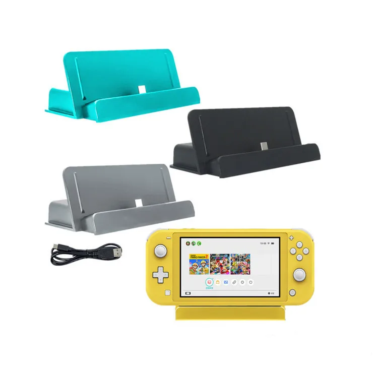 Charging Stand Base For Nintendo Switch Type-C Portable Charger Dock For N- Switch Lite/ OLED With Anti-Slip