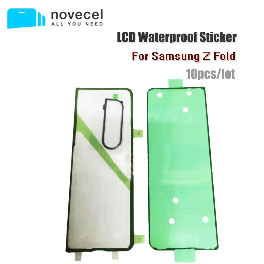 NOVECEL 10pcs/lot LCD Front Adhesive for Samsung Galaxy Z Fold 2 3 W21 W22 F9160 F926 Waterproof Sticker Glue Parts Replacement