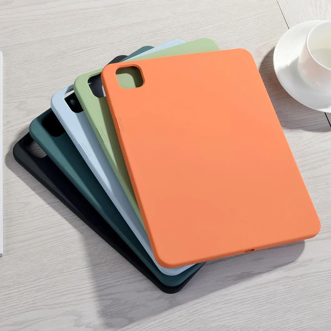 

For 2021 IPad Pro 11 12.9" Smart Cover with Pen Holder for IPad Mini 6 Cover for IPad Air 4 IPad Pro 2018 2020 Liquid Cover