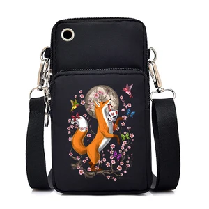 Image for Fox Small Wallet Women Mobile Phone Bag for Mobile 