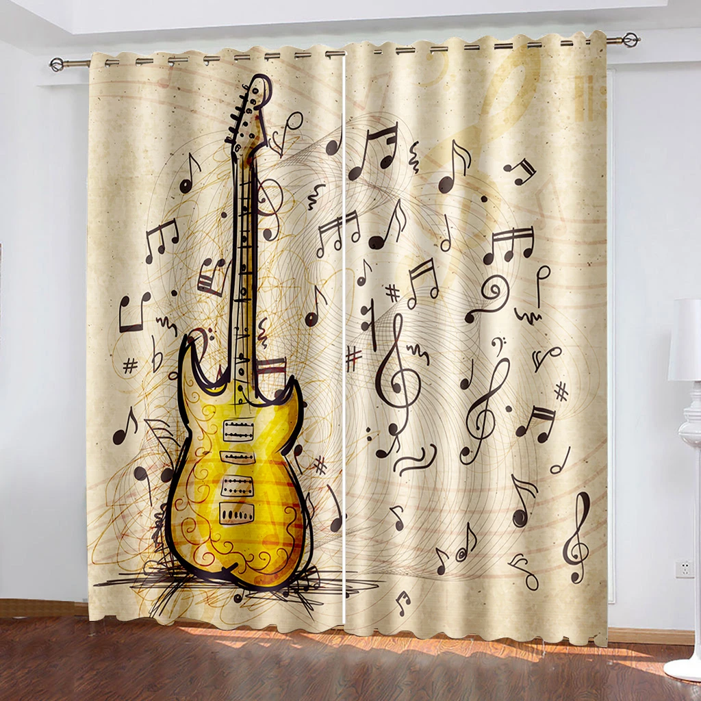 Художественное пианино картина на пальцах музыкальные инструменты занавески