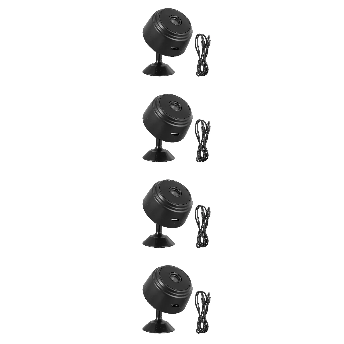 

4pcs 0.3MP IP Camera Surveillance Camera Motion Detection Wide Angle Home Camera