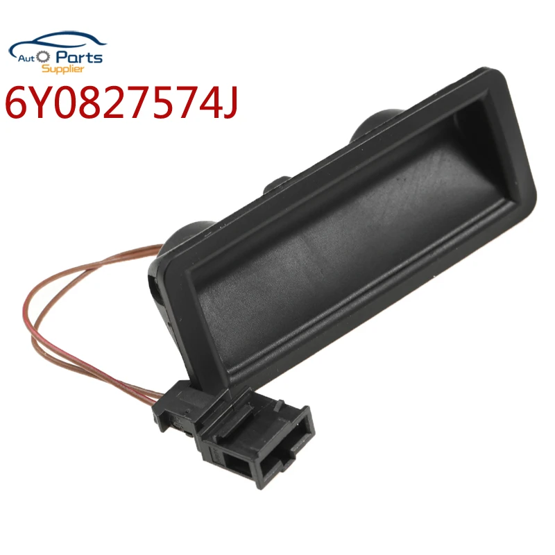 

New 6Y0827574J Car Auto Rear Trunk Lock Release Handle Switch For Skoda Fabia I Hatchback 2000-2003 2004 2005 2006 2007 2008