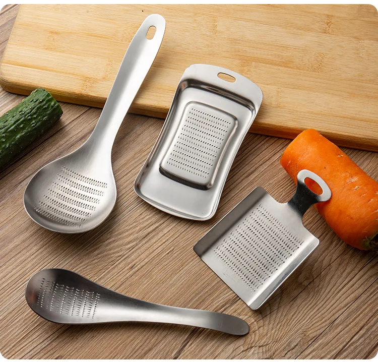 

Stainless Steel Ginger Garlic Wasabi Grater Crusher Garlic Press Device Chopper Cutter Garlics Peeler Kitchen Tools New