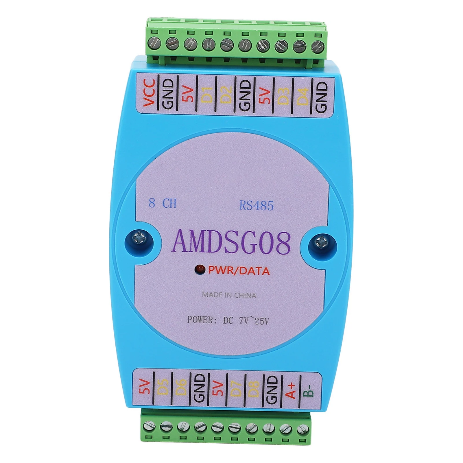 Регистратор RS485 DC7 ‑ 25V собрания модуля 8CH сбора данных температуры для измерения