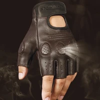 motorcycle gloves wintersummer motocross protective gear touch screen gloves real sheepskin gloves bike car half finger gloves