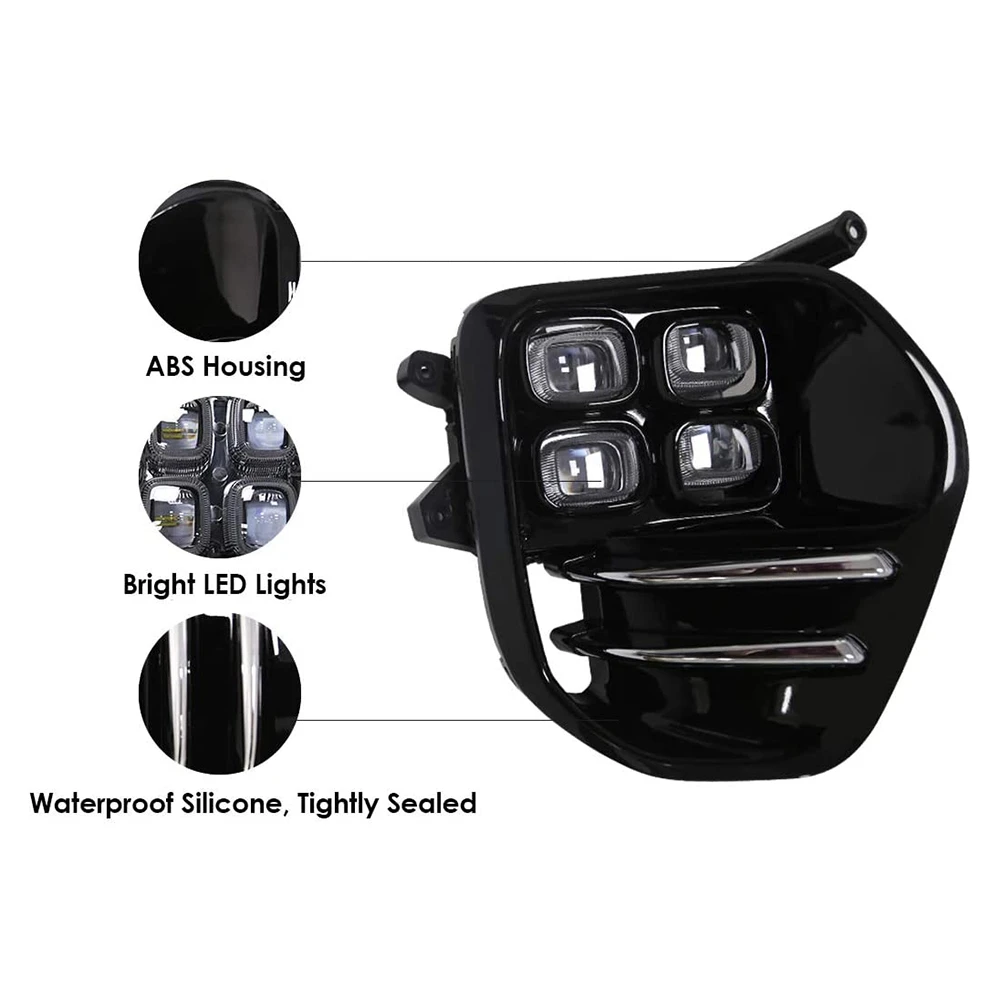 Светодиодные противотуманные фары Newcar комплект дневных ходовых огней для KIA Sportage