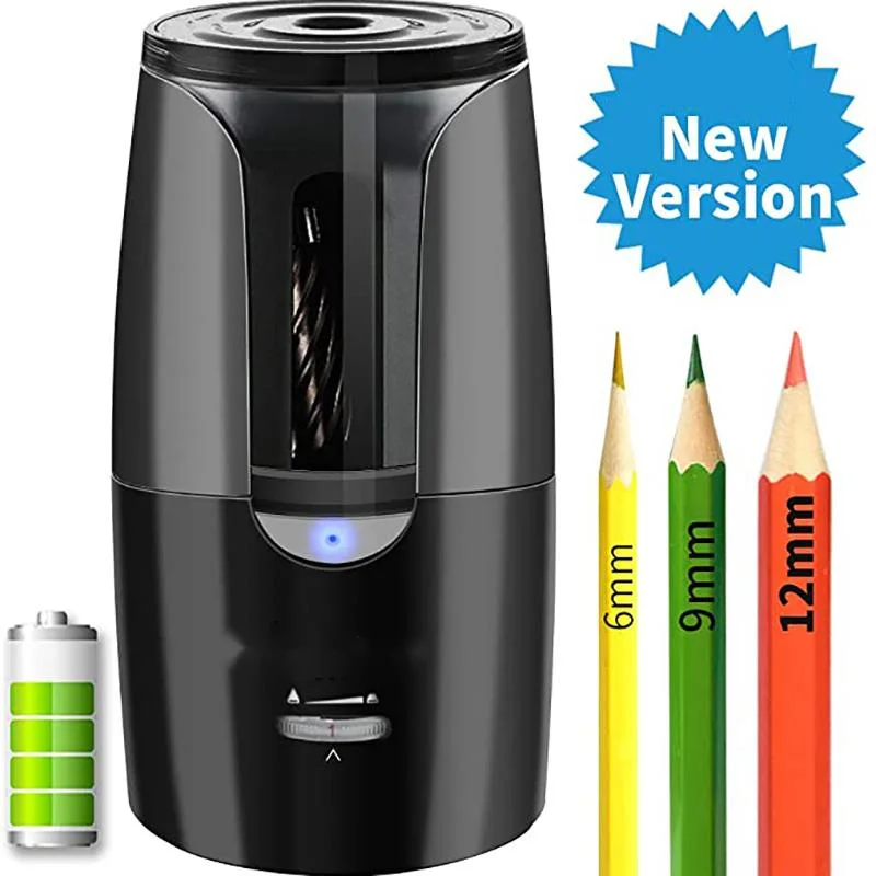 

Large Automatic Electric Pencil Sharpener Heavy Duty Stationery For Colored Pencils Mechanical USB Children Artists