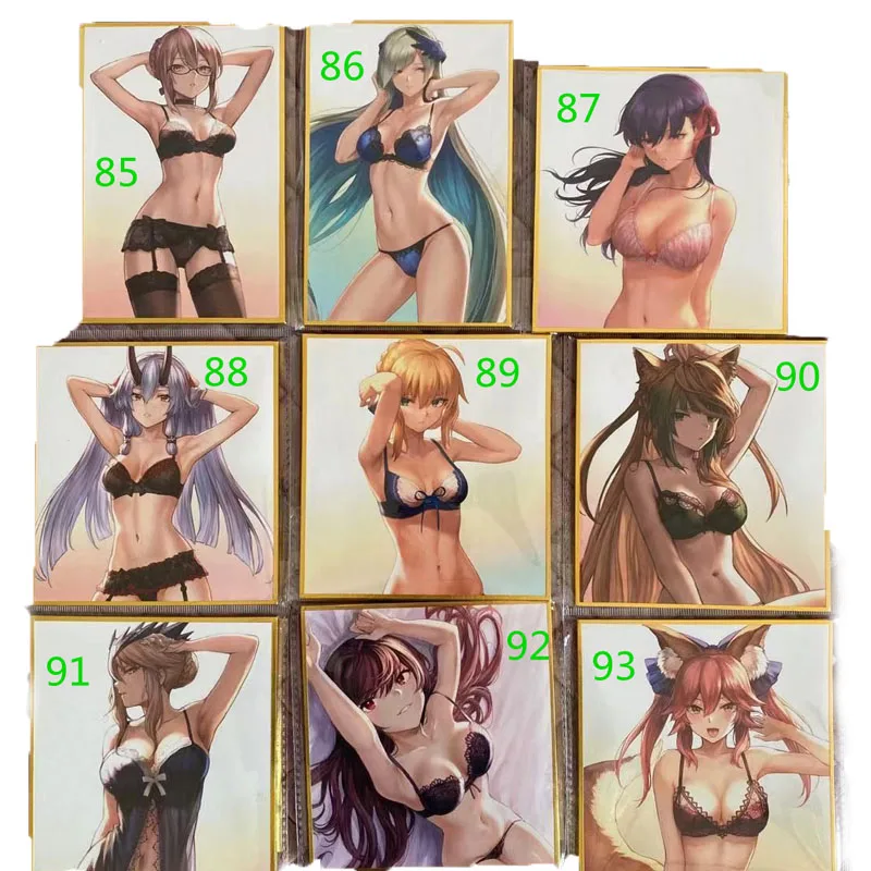 

Goddess Story Fate Matou Sakura Altria Pendragon Tamamo No Mae Anime Game Character Collection Card Child Toy Birthday Gift