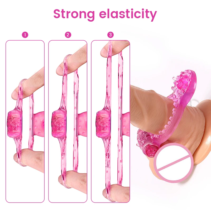 Силиконовое кольцо для пениса вибростимулятор клитора вибро стимуляция