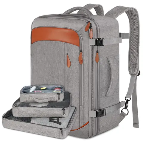 Дорожный рюкзак, 4 комплекта, вместительный деловой рюкзак для компьютера, многофункциональная Водонепроницаемая Дорожная сумка 40 л