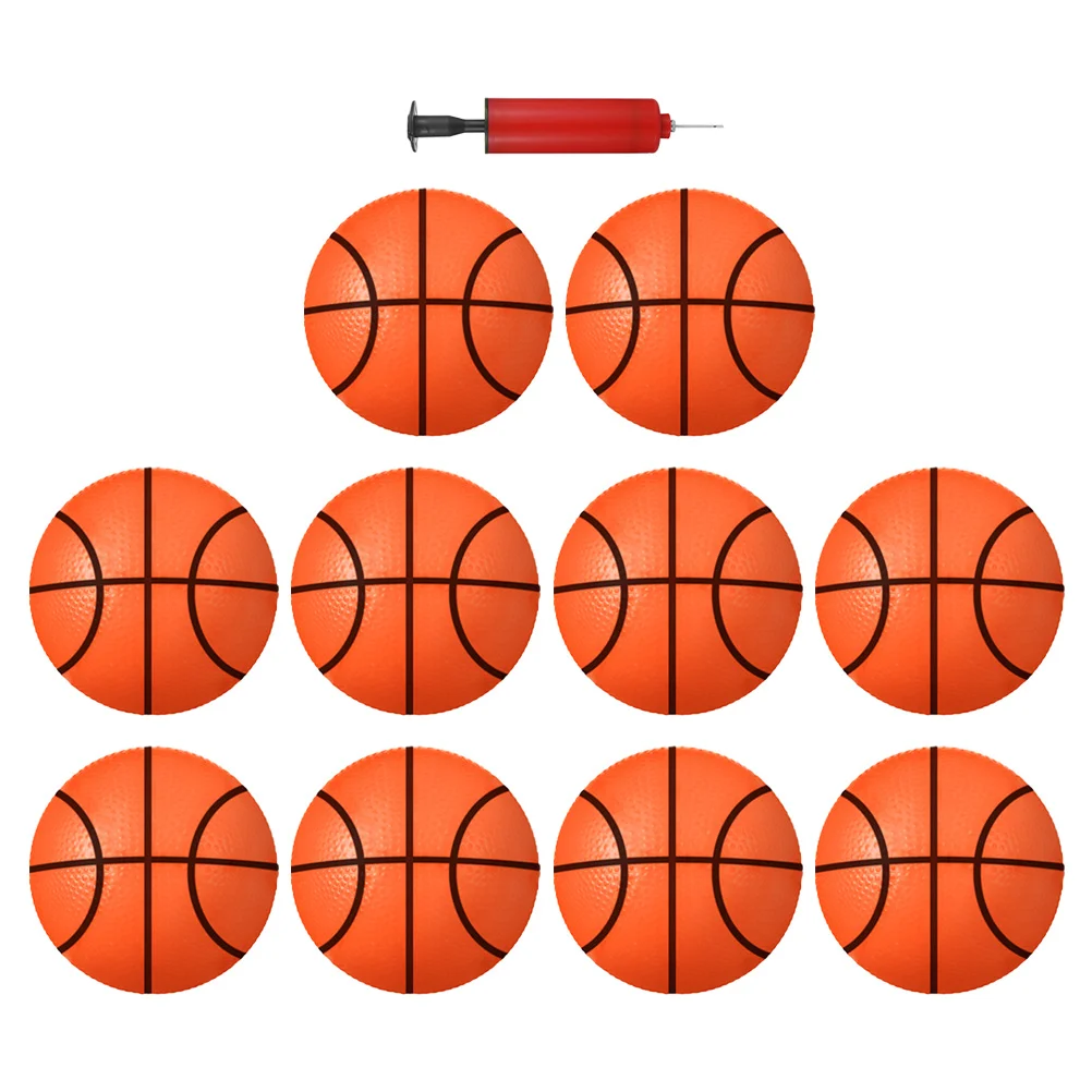 

1 Set Children Basketball Toys Plastic Basketball Toys Small Basketballs Toys Portable Basketballs for Home Toddlers