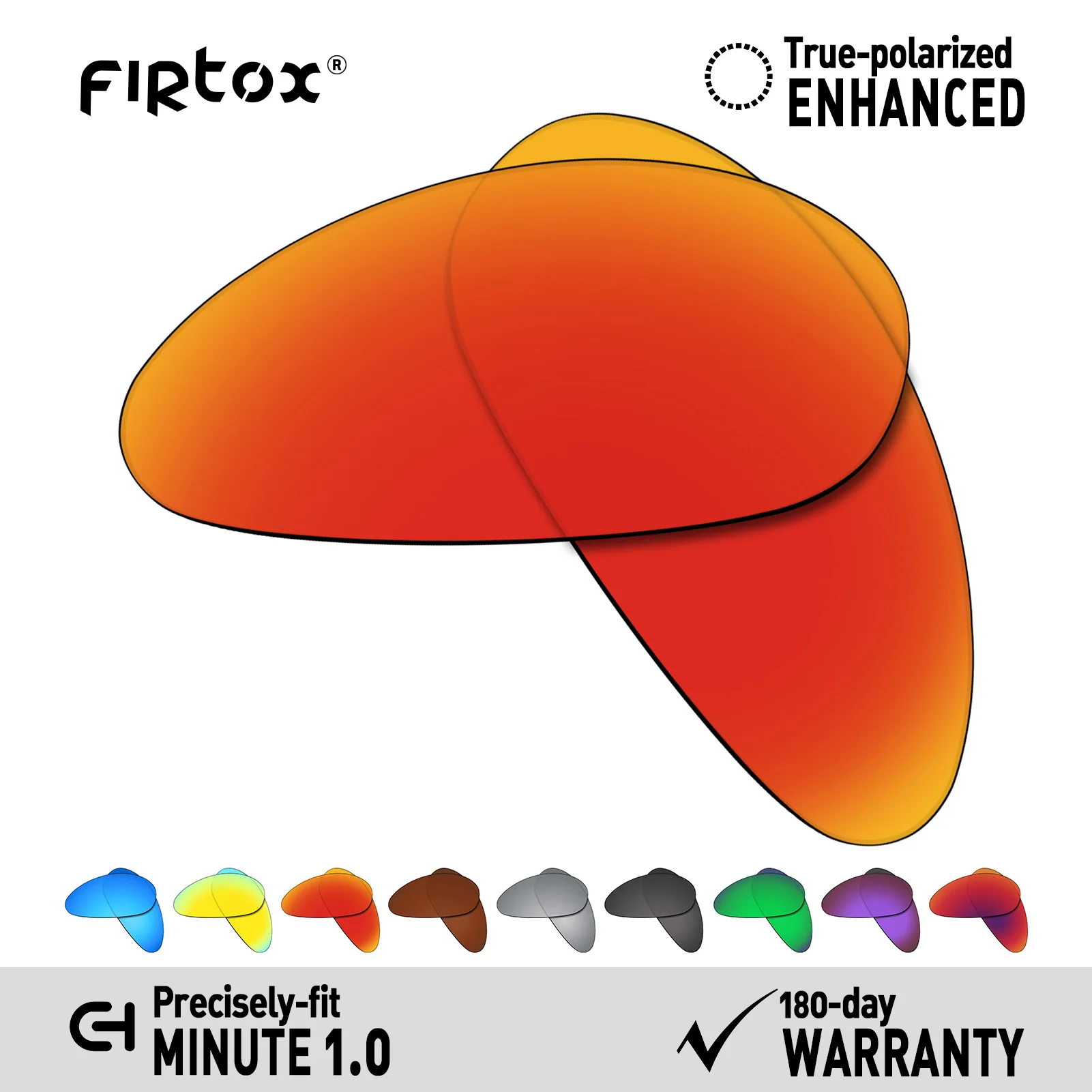 Солнцезащитные очки Firtox True UV400 Поляризованные для Oakley Minute 1 0 несколько цветов