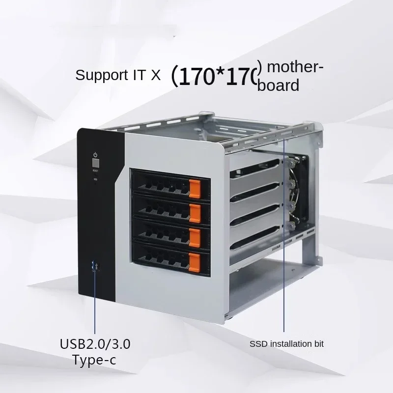Мини-сервер с горячей заменой сетевого промышленного контроллера Nas