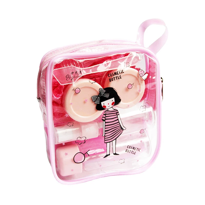 

7 шт./компл. дорожный пополняемый флакон с распылителем, пустая бутылка с кремом