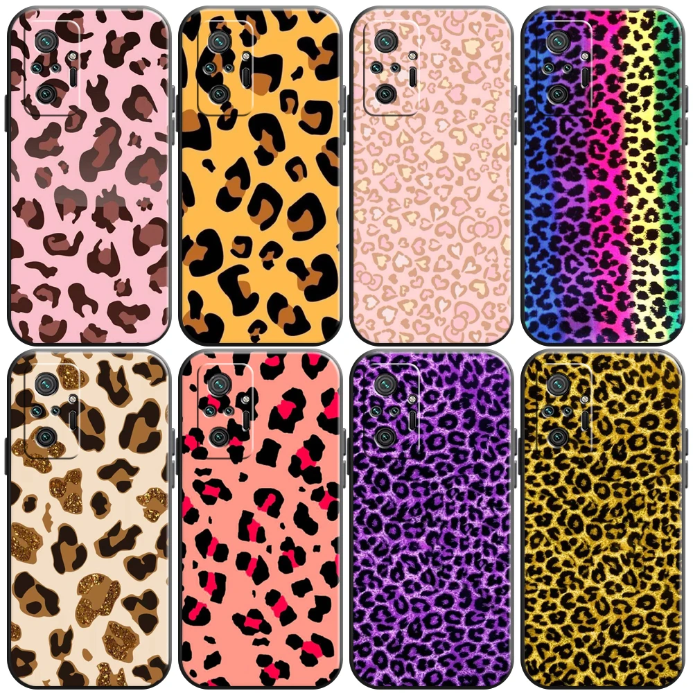 

Phone Case For Xiaomi Redmi Note 9 9i 9AT 9T 9A 9C 9S 9T 10 10S Pro 5G Carcasa Silicone Cover Black Back