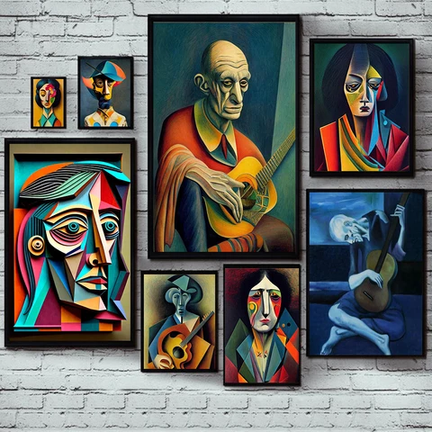 And painting artists кубизм - купить недорого | AliExpress