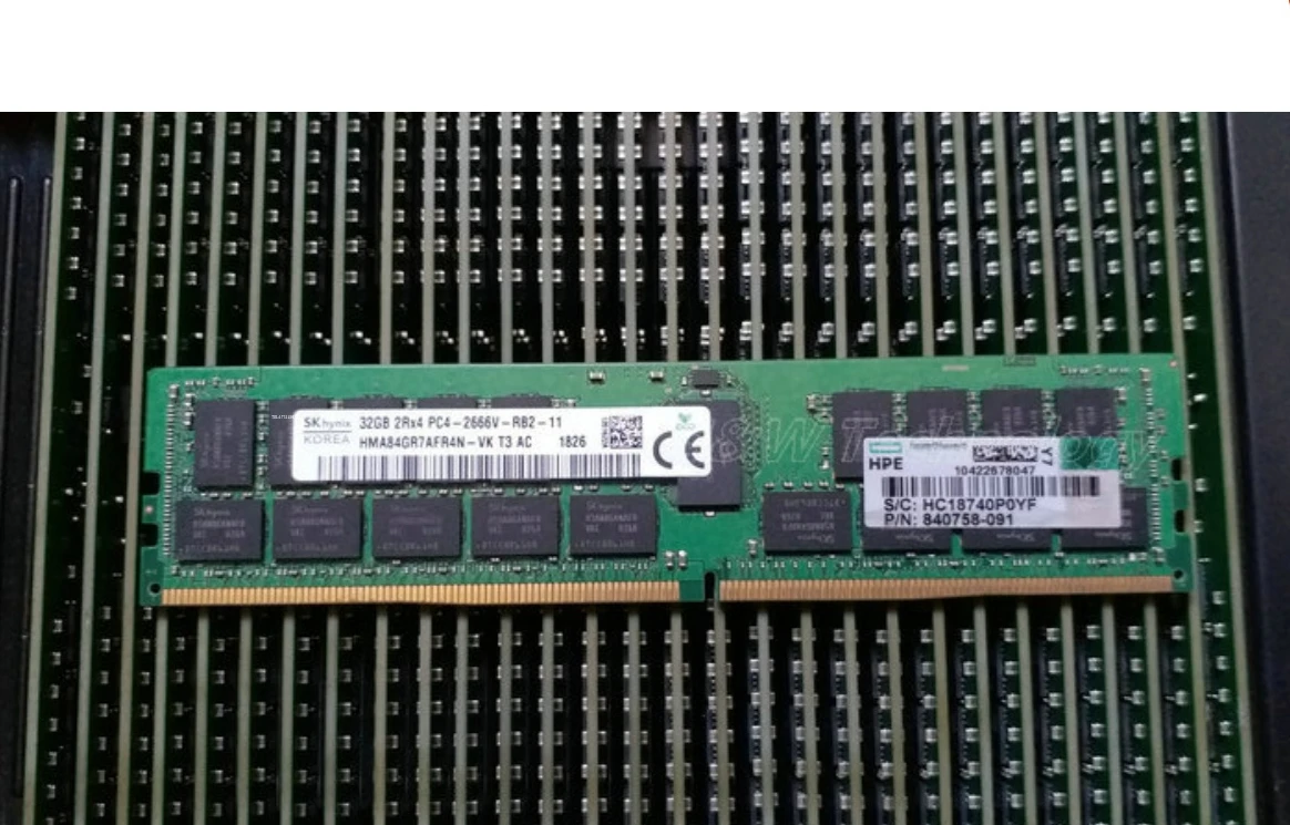 

RAM 815100-b21 840758-091 850881-001 32G 2666V Gen9 G10 original memory