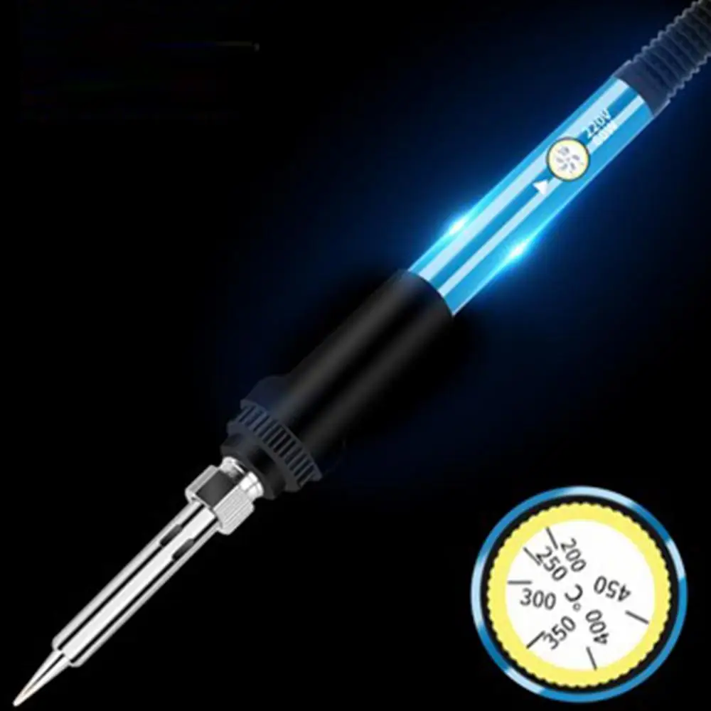 

Handle Soldering Iron Welding Rework Station Heat 60w Repair Tool Tips Adjustable Temperature Electric 806 Mini Pencil