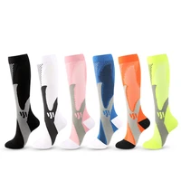 big children running compression elastic stockings mens cycling socks soccer outdoor sports compression socks knee high socks