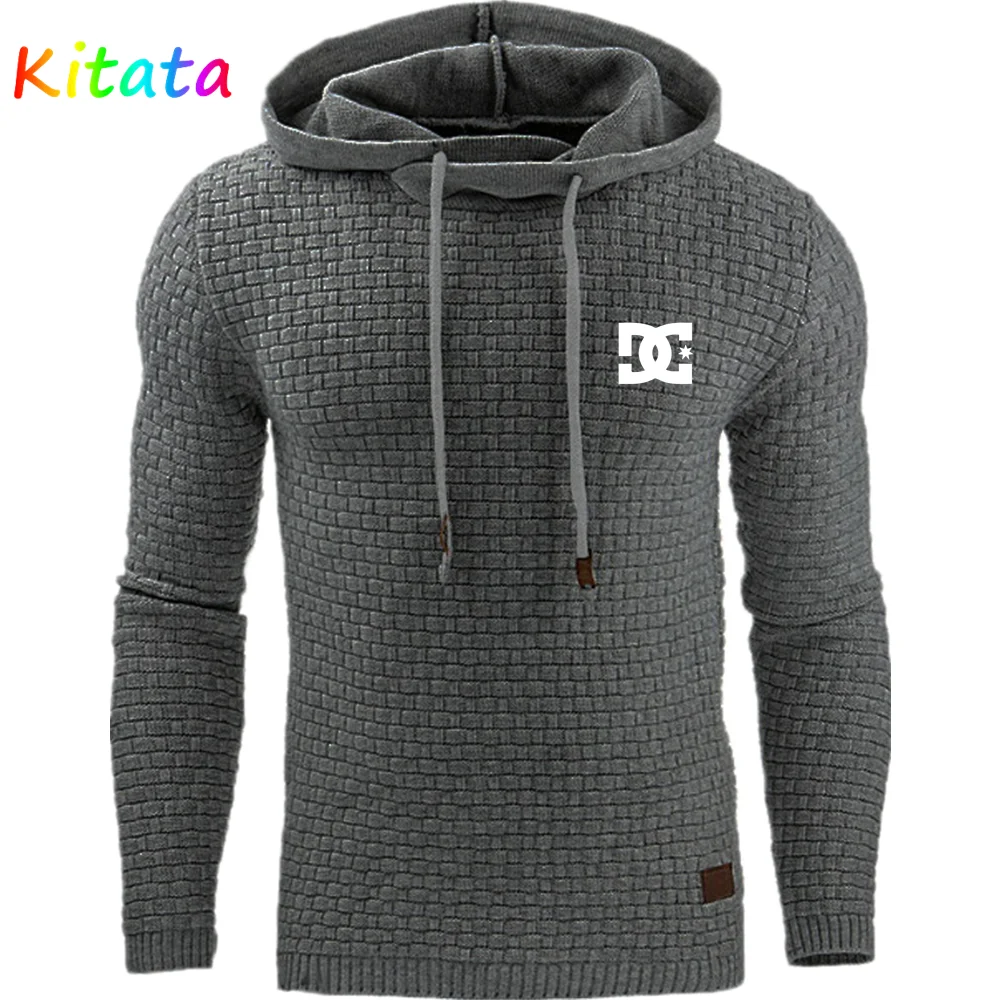 Мужская повседневная толстовка с буквенным принтом DC осень/зима 2022