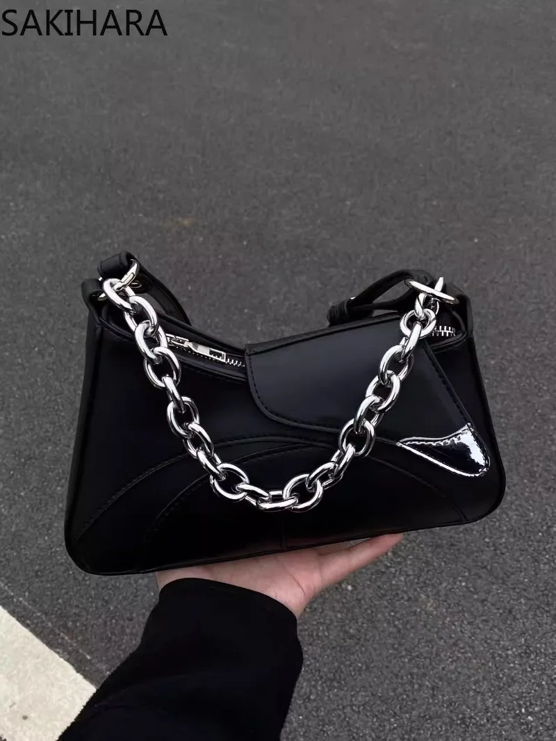 Темпераментные сумки через плечо для женщин дизайнерские модные Универсальные