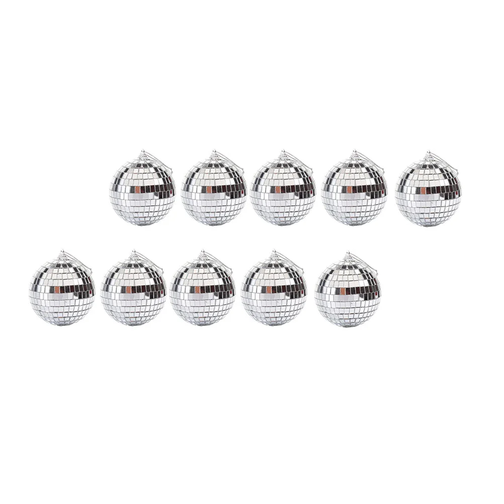 

Зеркальный светоотражающий шар для дискотеки: 18 шт. Серебряное Стекло, Рождественское украшение, Xms дерево, противоударные шары для праздника