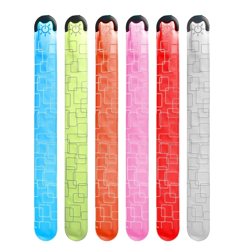 

Wrist Strap Band Wristband Light Flash Bracelet Glowing Armband for Children Kid