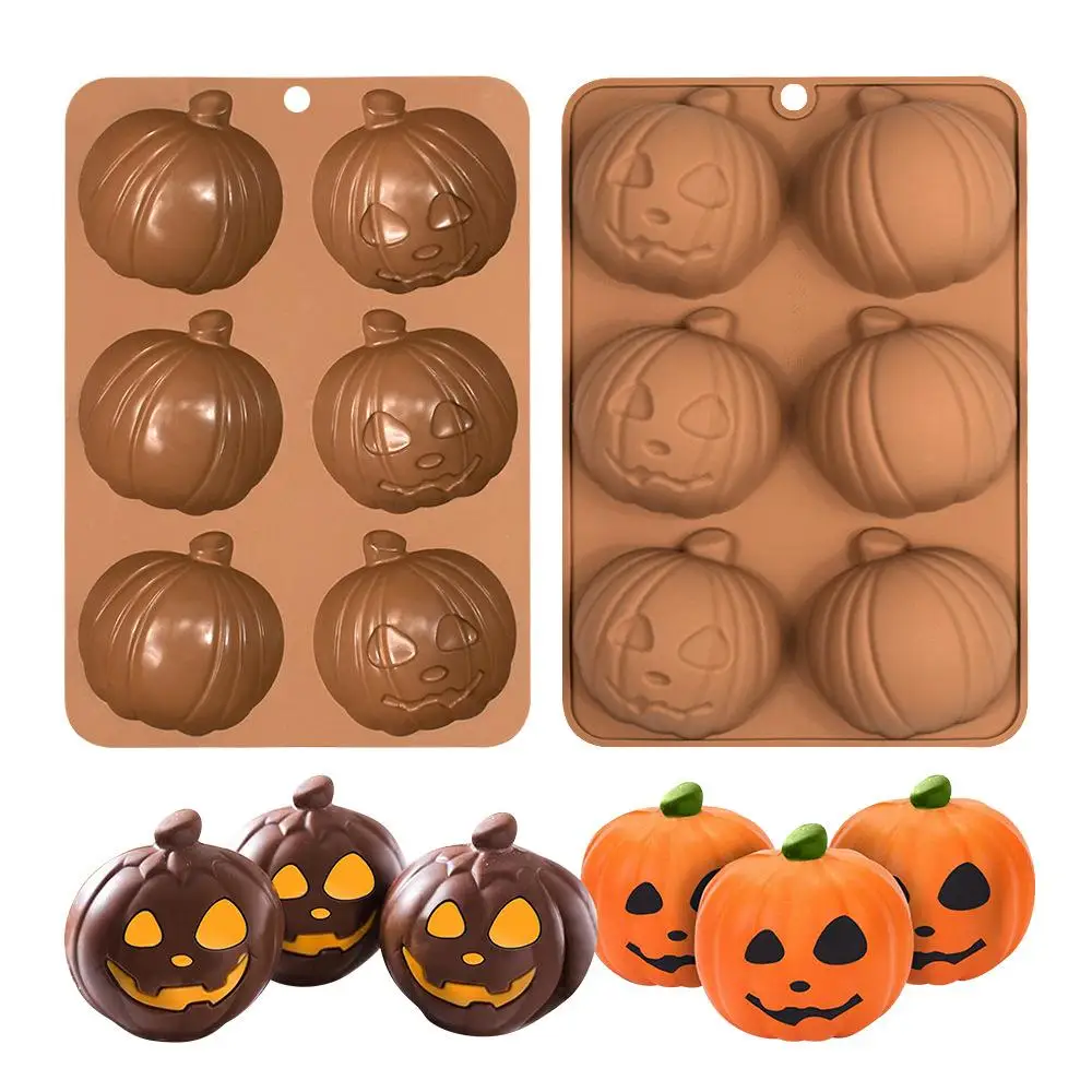 Силиконовые формы в виде тыквы, винной бутылки, шоколада, не прилипающие, многоразовые, C2r2