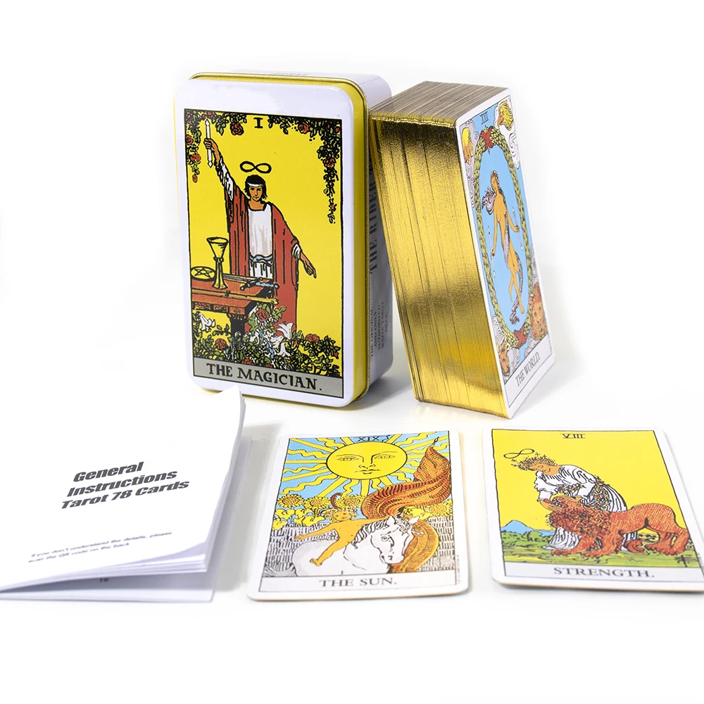 

High Quality The Rider Wild Unknown Tarot 3rd Eye Tarot Third Eye Tarot Manara Erotic Tarot Dark Mansion Tarot Tin Box Matel