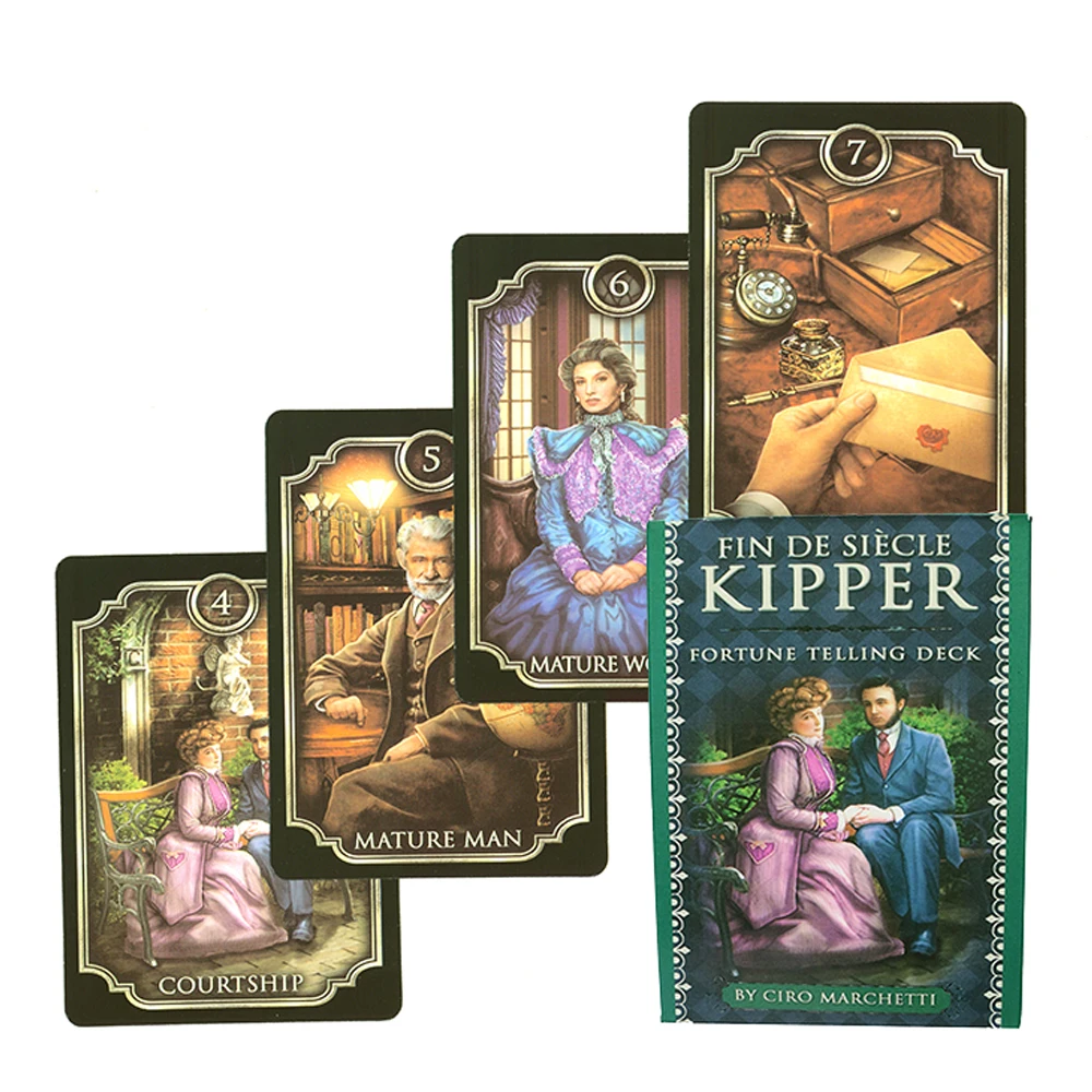 

Kipper Tarot Cards Unique for Beginners with Guidebook DIVIN for Tarot Divination of The Divine BUSINESS CARD Board Game