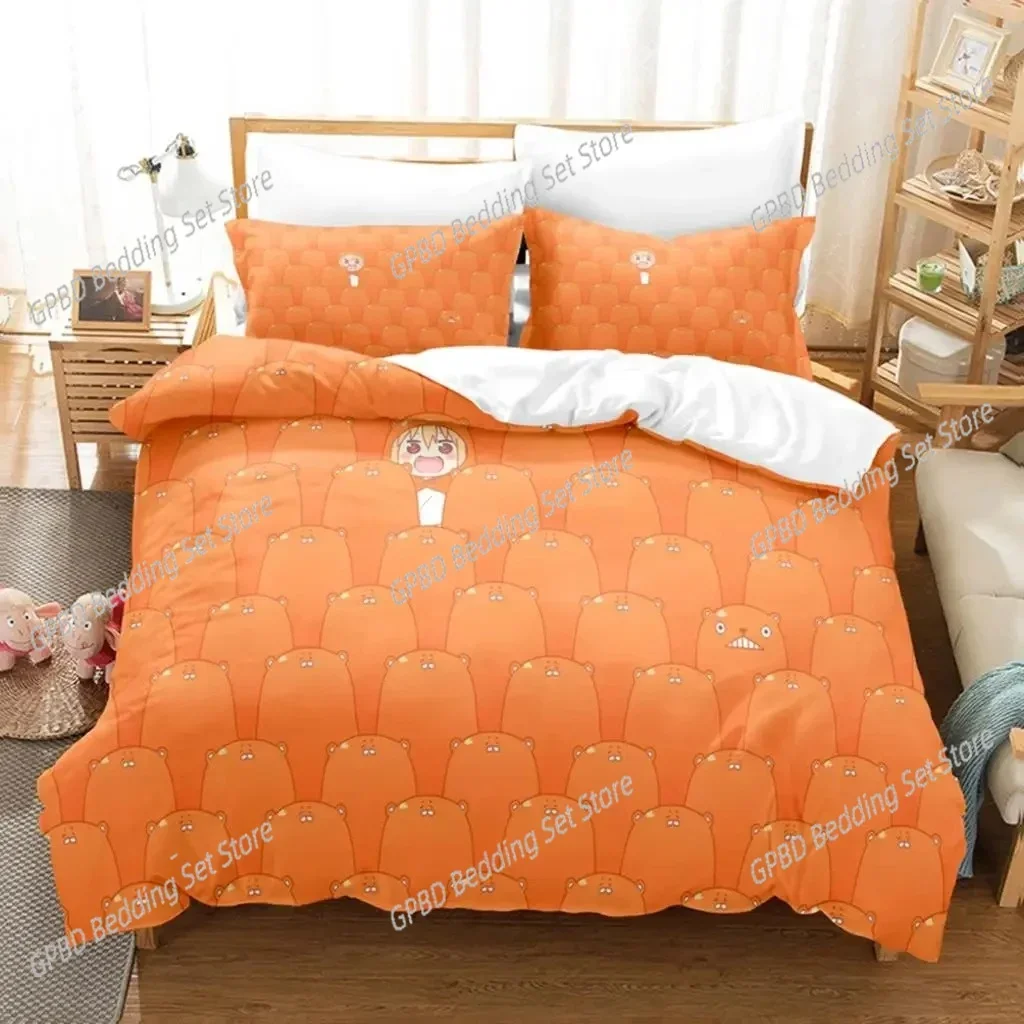 3D-принт аниме Himouto! Комплект постельного белья Umaru-chan Single Twin Double Queen King Cal King Size Комплект постельного белья (art.: 3920d02bc4aa2) - 3920d02bc4aa2